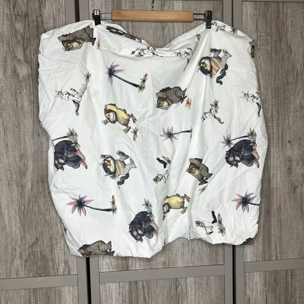 Pottery Barn Where the Wild Things Are Crib Sheet Organic Cotton